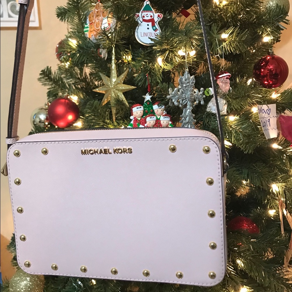 Michael Kors crossbody ballerina pink